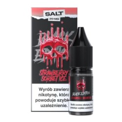 Liquid Dark Line Black Salt 10ml 20mg Strawberry Sorbet Ice