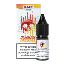 Liquid Dark Line Black Salt 10ml 20mg Strawberry Cheesecake