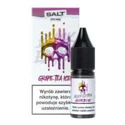 Liquid Dark Line Black Salt 10ml 20mg Grape Tea Ice