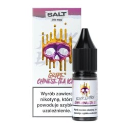 Liquid Dark Line Black Salt 10ml 20mg Grape Chinese Tea Ice